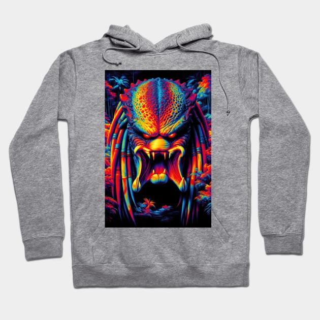 Infrared Predator Hoodie by TooplesArt